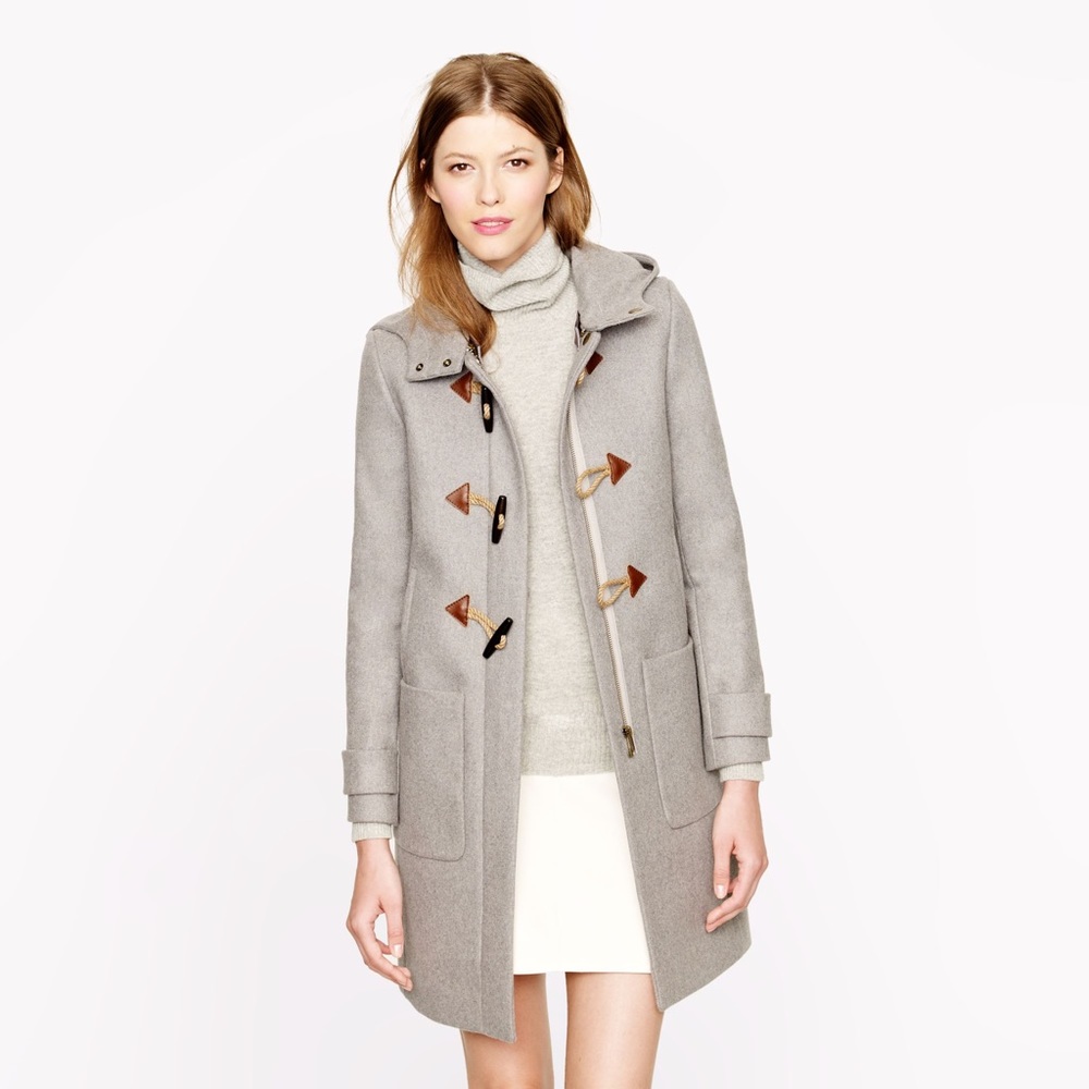 Jcrew Toggle Wool Coat